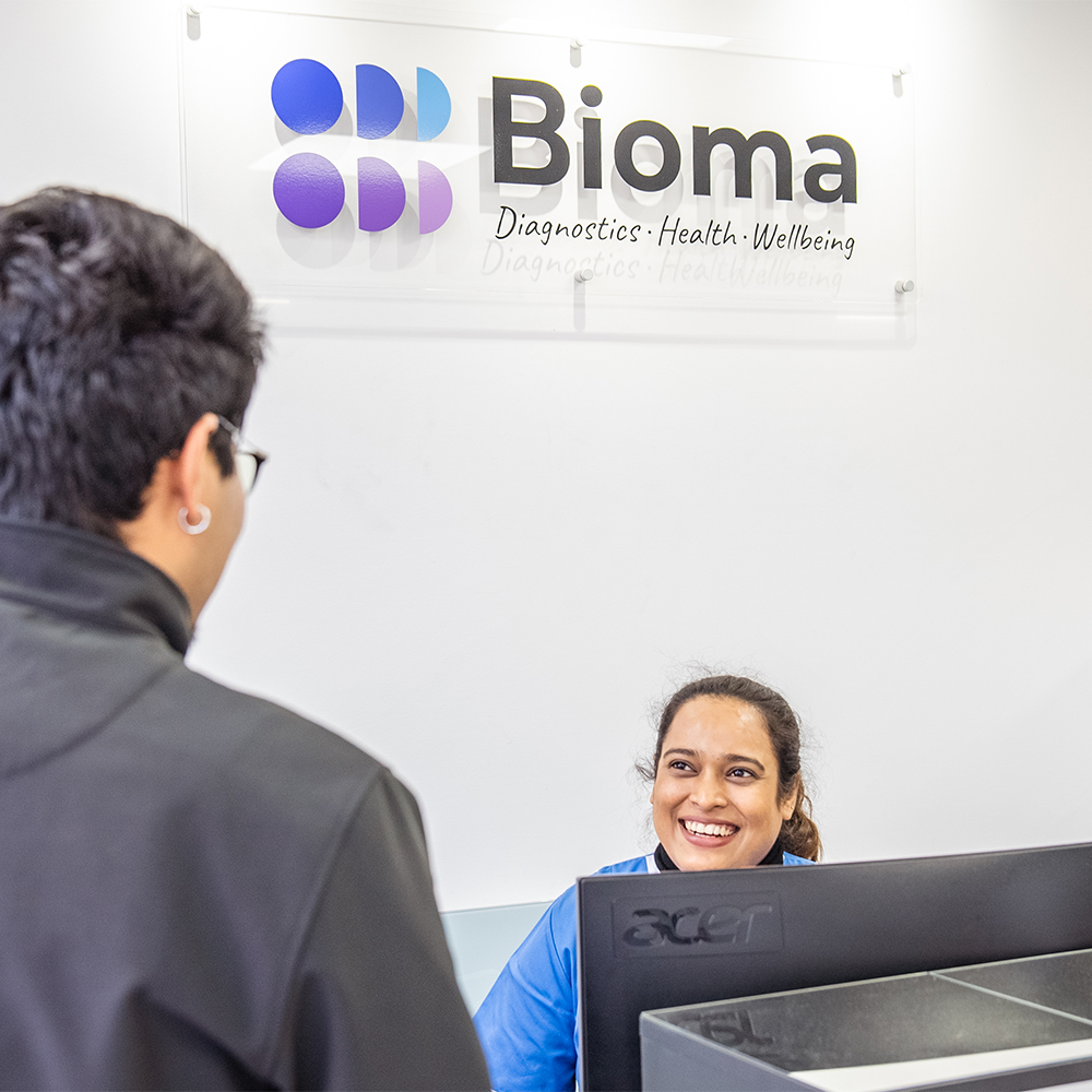 Image of Bioma welcome desk