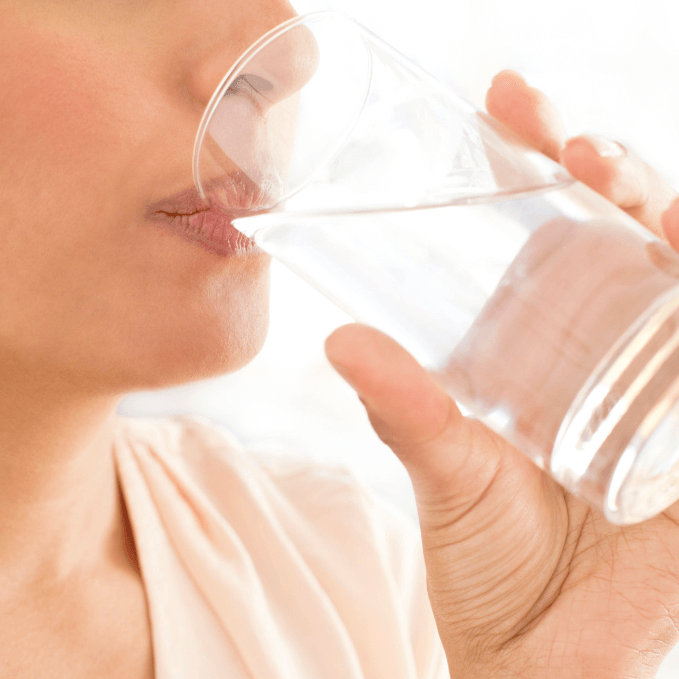 remember to stay hydrated by drinking water before a blood test